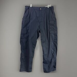 5.11 Tactical pants mens 33x30 navy blue cargo utility